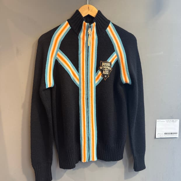 디젤 니트 집업