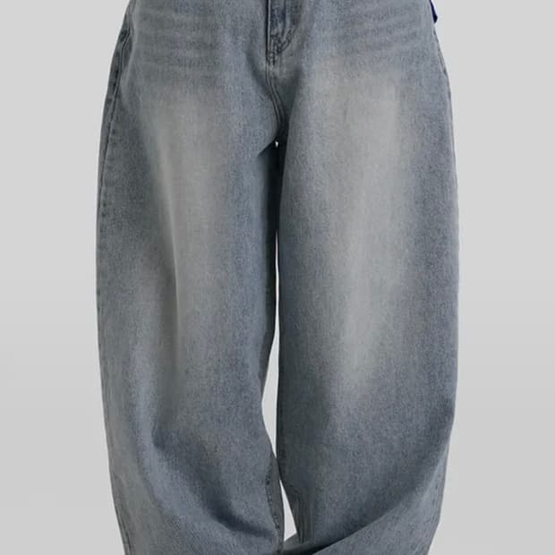 어텀 빈티지 벌룬 데님 S