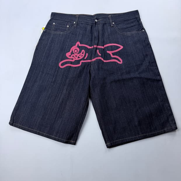 BBC 빌리네어보이즈클럽 개바지 데님 쇼츠 새상품