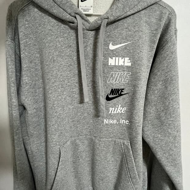 나이키 기모 후드티
