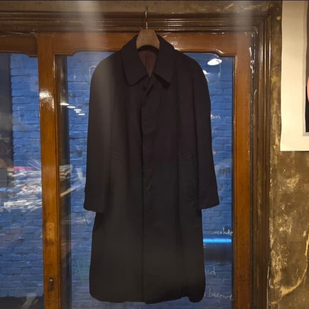 크롬비 캐시미어 100 발마칸 코트 (고중량)