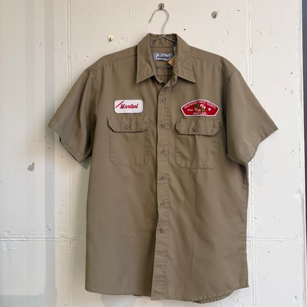 80's vintage work shirt  