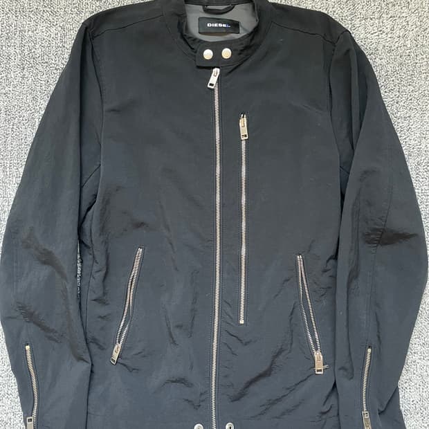 디젤 나일론 라이더 자켓