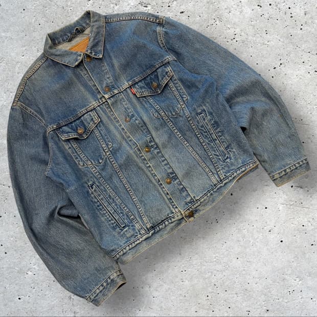 [M] 90s 리바이스 데님 트러커 자켓 청자켓 C706