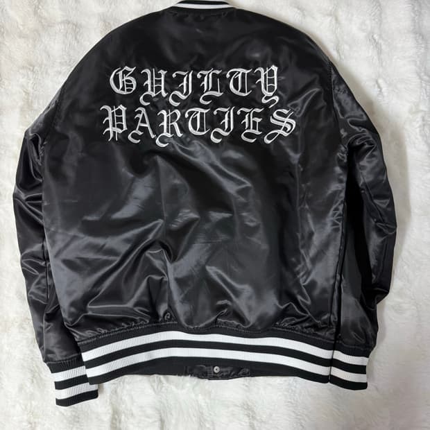 [M] 와코마리아X마제스틱 20FW 바시티 자켓 블랙