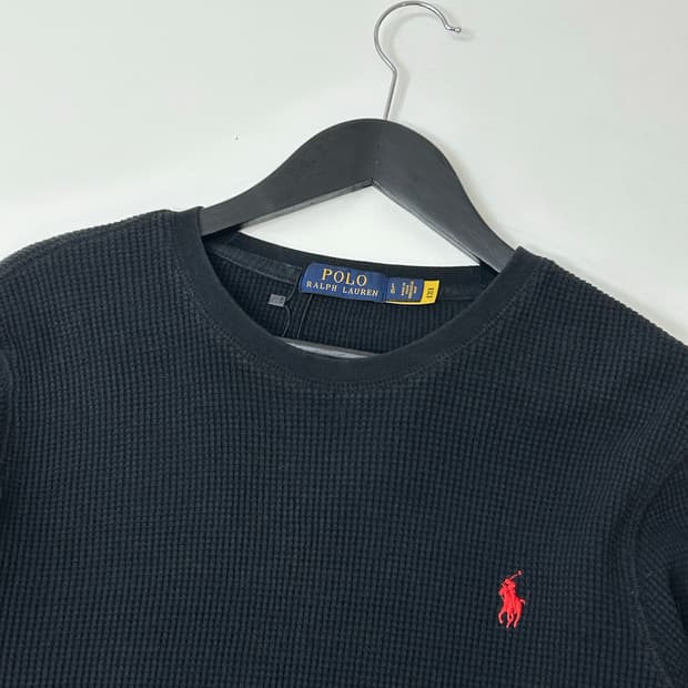 Polo 폴로 랄프로렌 블랙 와플티  