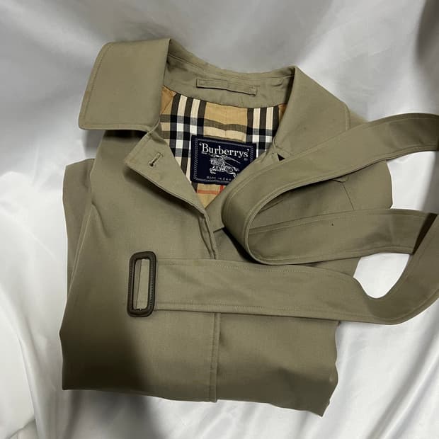 빈티지 버버리 코트