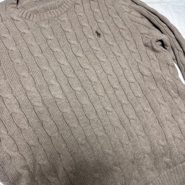  폴로 니트 브라운 L