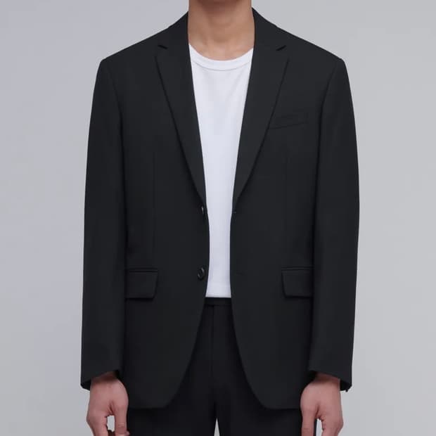 무신사스탠다드 베이식 울 블레이저