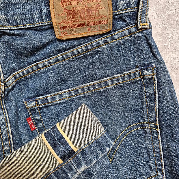 LEVIS 503 리바이스 셀비지 (28)