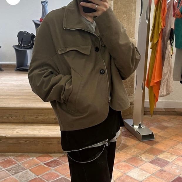 [48] 키코 코스타디노브 잭라이트 자켓 카키 brass green