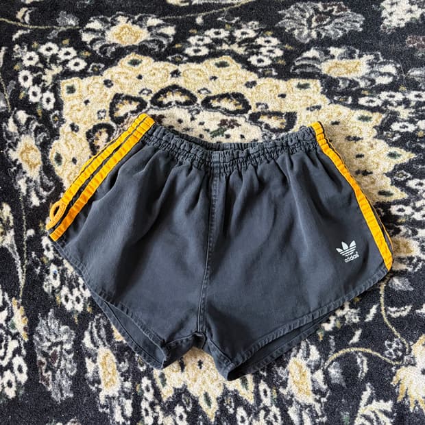 80s adidas trefoil shorts 아디다스 빈티지 쇼츠 