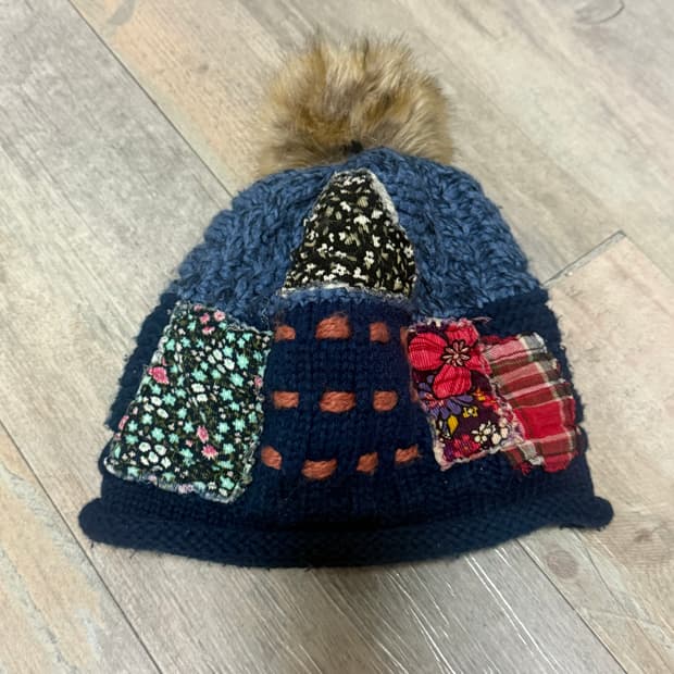 빈티지 방울 비니