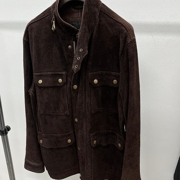 100) 바나나리퍼블릭 신형 스웨이드 필드자켓 