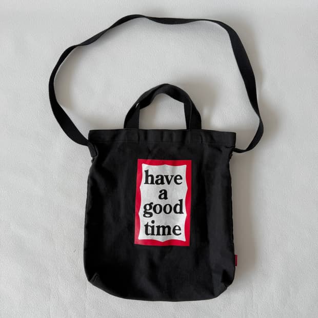 해브어굿타임(have a good time) 에코백