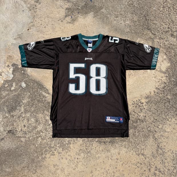 리복 NFL 필라델피아 이글스 빈티지 유니폼 져지 L