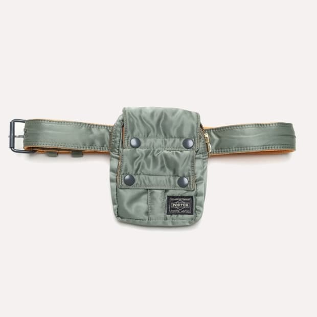 X BEAMS tanker pouch & belt