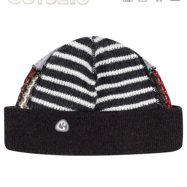 코이세이오 패치 비니 브라운