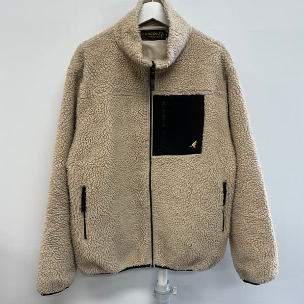 캉골 일본판 플리스 집업 자켓