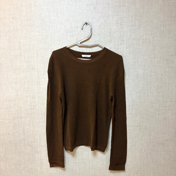 The row Masaki waffle knit top