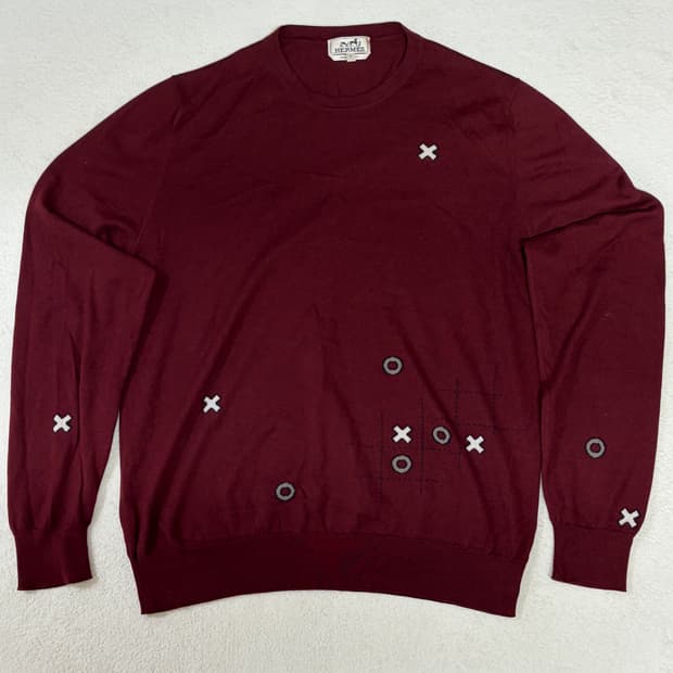 (매장판) 에르메스 캐시미어 니트 L 에르메스 니트 L