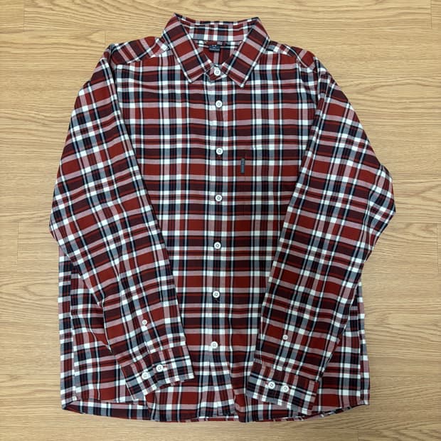 몽벨 체크셔츠 XL