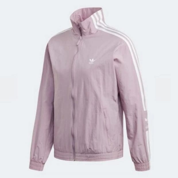 아디다스 락업 트랙탑 바람막이 자켓 라벤더