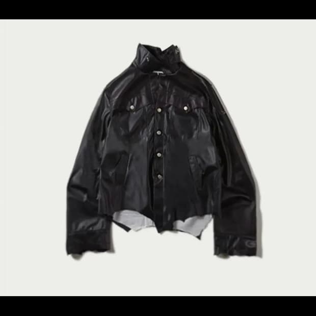 우마미즘 가죽자켓 m