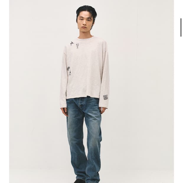 서피스에디션 25FW Lost straight denim