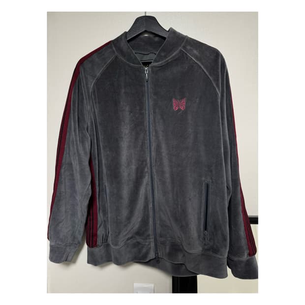 니들스 벨루어 트랙자켓 