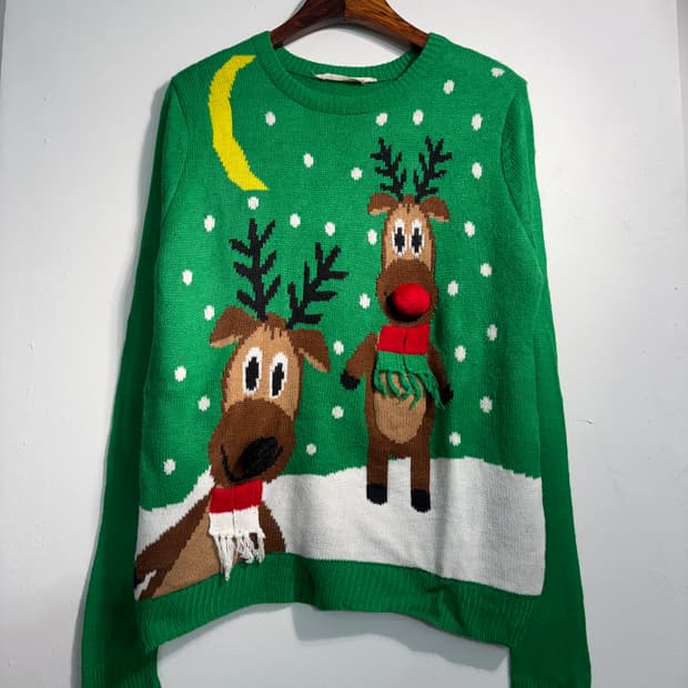 U.S.A. 크리스마스 어글리니트 M