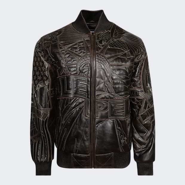 Pelle Pelle x Who Decides War 2026 레더 자켓