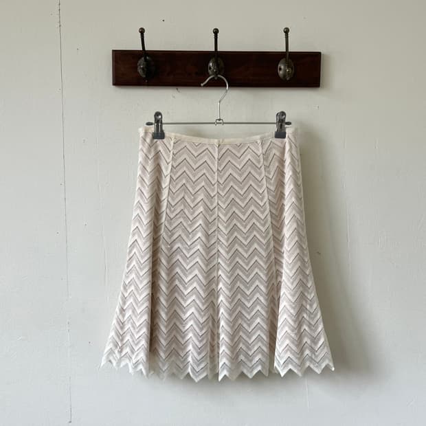 LOUNIE 지그재그 스커트