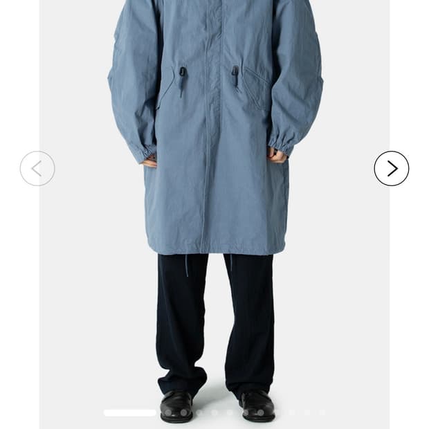 25ss 아워셀브스 모즈 파카 블루 2사이즈