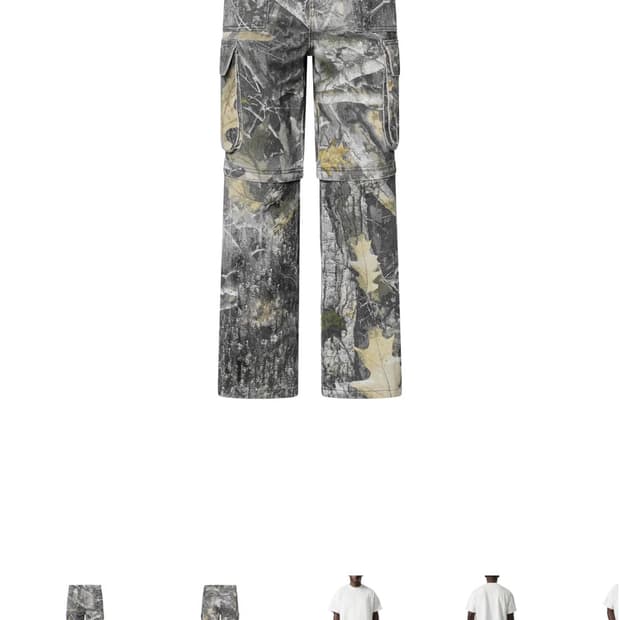 해외 브랜드 리얼트리 팬츠 