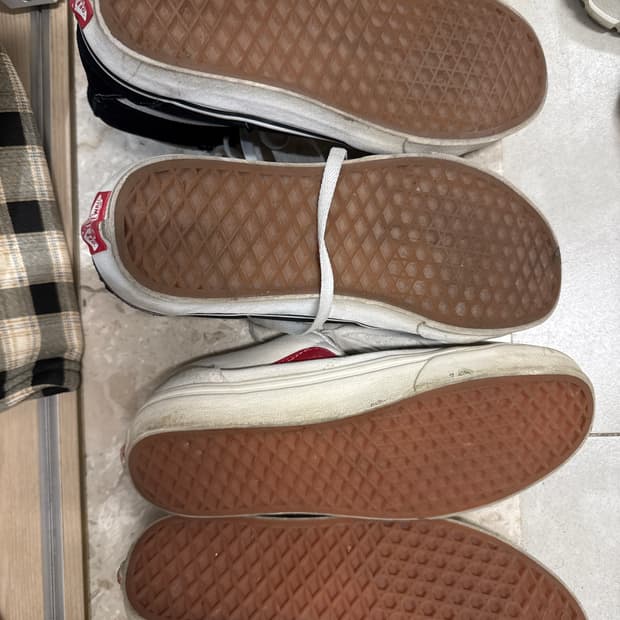 반스 스니커즈 2종 일괄판매