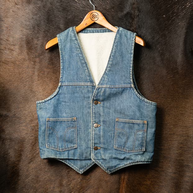 [100] 80s~ 디키즈 Vaquero 웨스턴 데님 베스트 