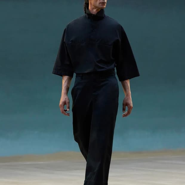 르메르 22SS 바뢰즈 셔츠 블랙 46