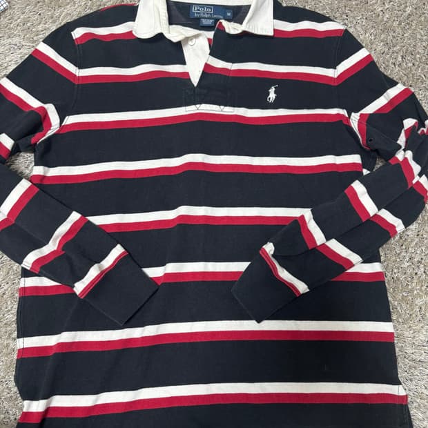 일본판 폴로 긴팔 카라티 95-100