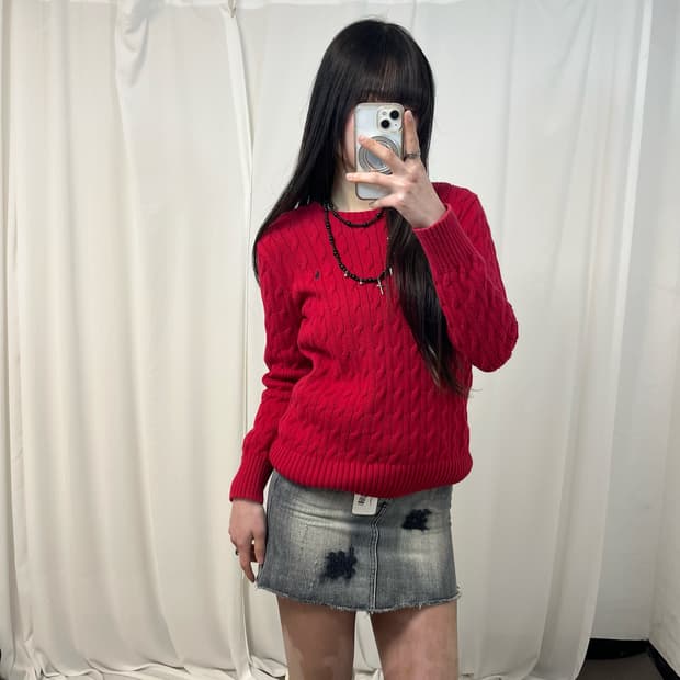 Polo Cable Knit
