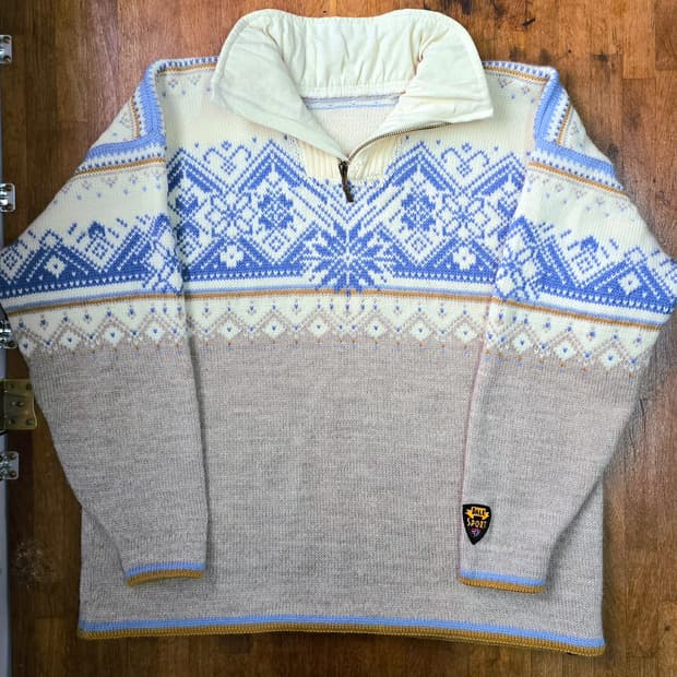 DALE OF NORWAY 데일오브 노르웨이 집업 니트 XXL