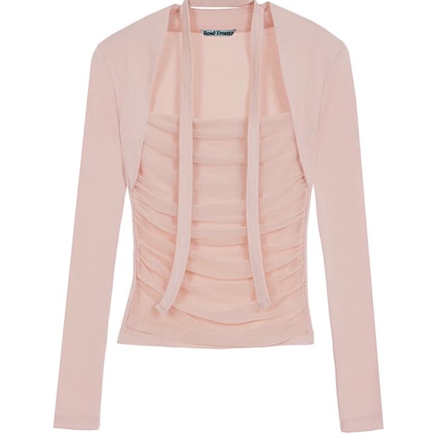 로제프란츠 샤 레이어드 롱슬리브 핑크