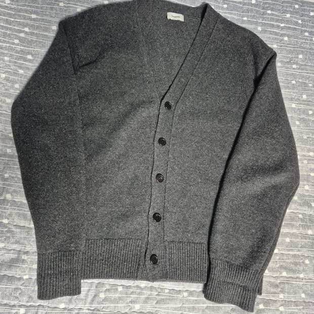 인더로우 가디건 2 챠콜