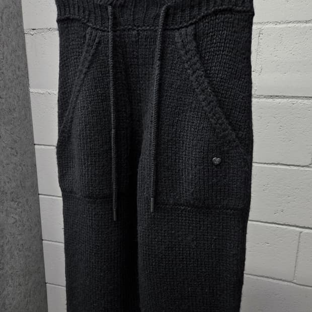 샤넬 하트로고 울 알파카 조거팬츠 36