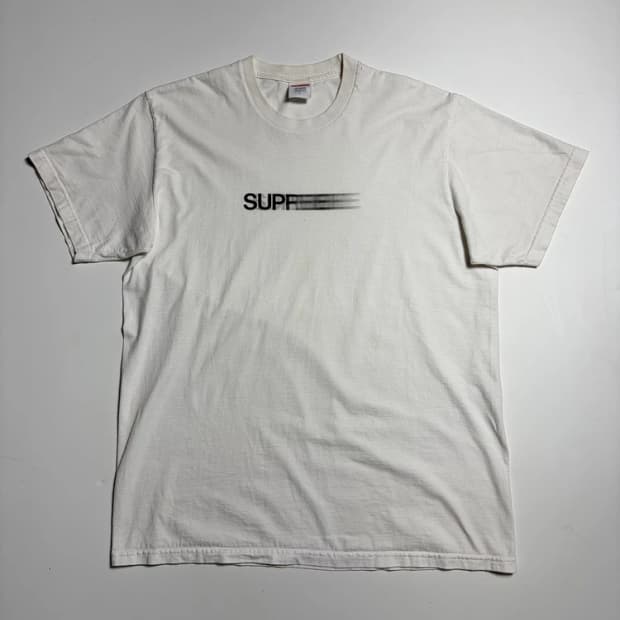 슈프림 SUPREME 모션 로고 반팔 티셔츠 R1252