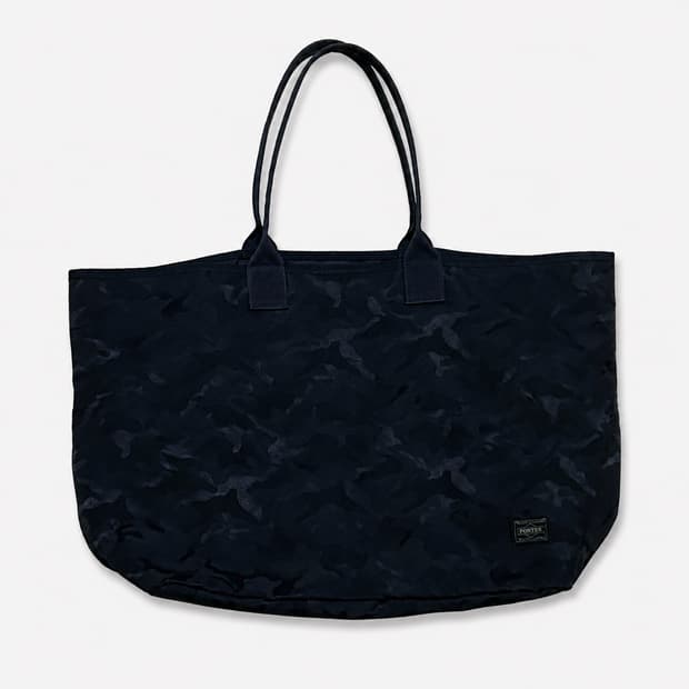 PORTER × LOWERCASE × EDIFICE 카모 토트백