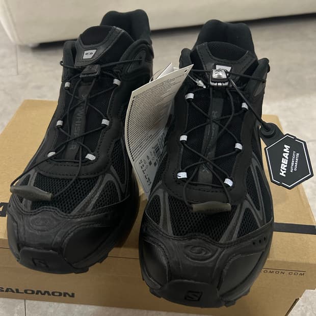 살로몬 XT-위스퍼 블랙 아스팔트