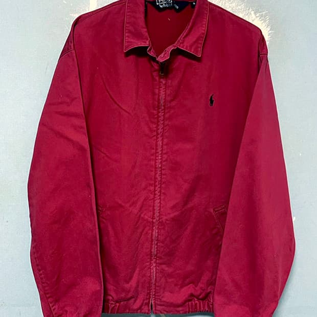 POLO 폴로 90s 남자 코튼블루종 춘추 캐주얼 솔리드 L 100