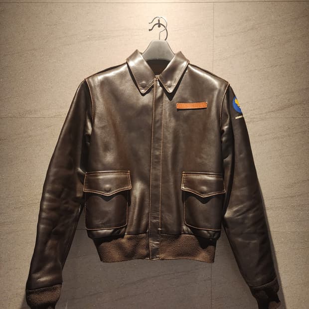 모건 A-2 홀스하이드 말가죽 자켓