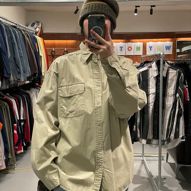 리바이스 워크 셔츠   